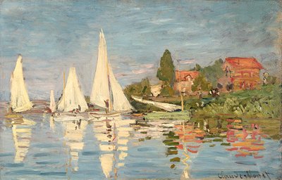 Regatta at Argenteuil by Claude Monet